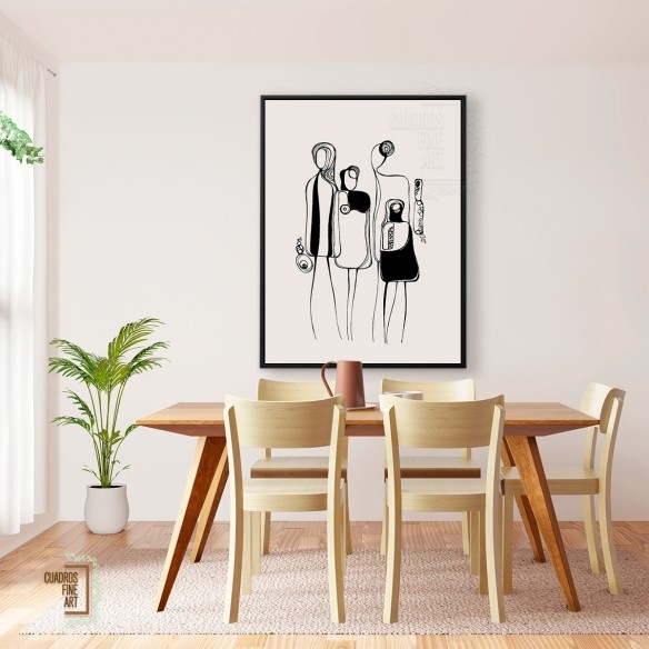 Gente Amiga | Cuadro Figura Humana | Cuadros Fine Art