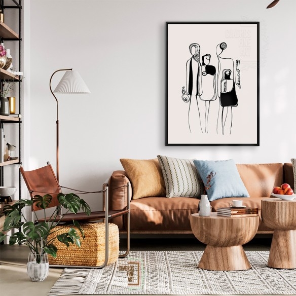 Gente Amiga | Cuadro Figura Humana | Cuadros Fine Art