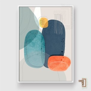 Rostros de roca | Cuadros Abstractos | Cuadros Fine Art