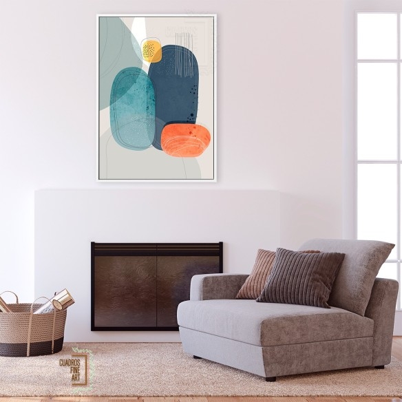 Rostros de roca | Cuadros Abstractos | Cuadros Fine Art