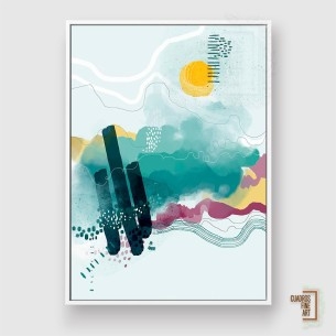 Espuma de mar | Cuadro Abstracto | Cuadros Fine Art