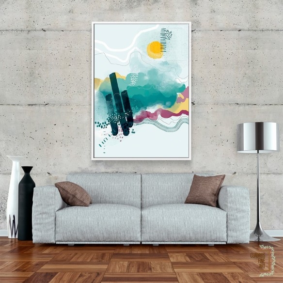 Espuma de mar | Cuadro Abstracto | Cuadros Fine Art