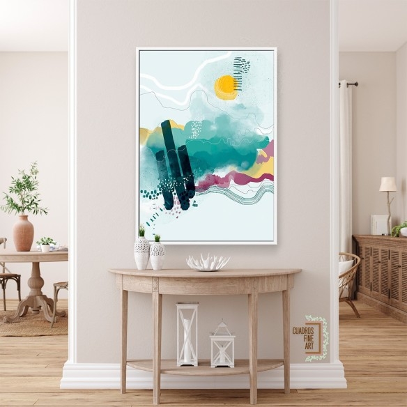 Espuma de mar | Cuadro Abstracto | Cuadros Fine Art