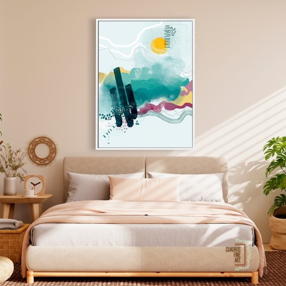 Espuma de mar | Cuadro Abstracto | Cuadros Fine Art