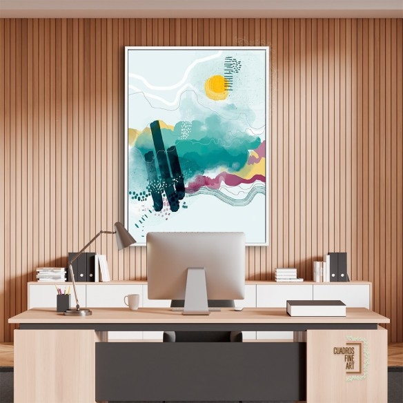 Espuma de mar | Cuadro Abstracto | Cuadros Fine Art