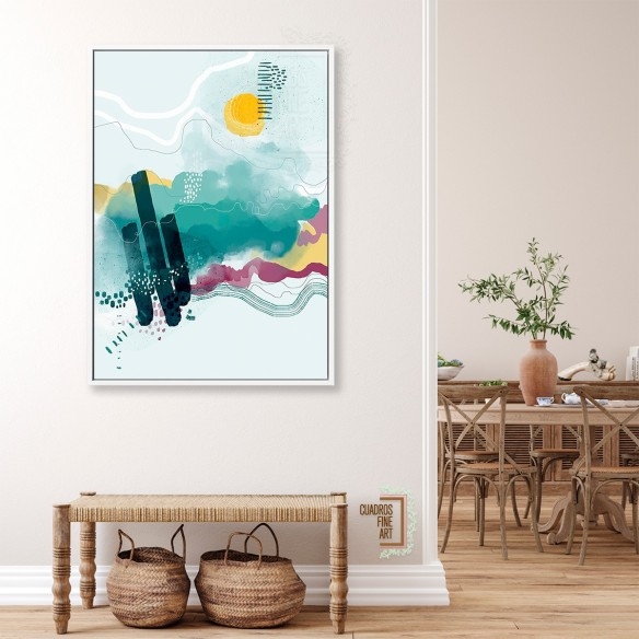 Espuma de mar | Cuadro Abstracto | Cuadros Fine Art