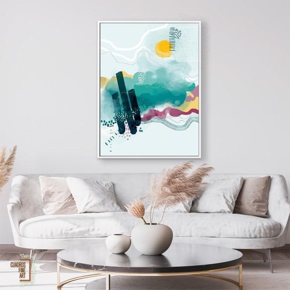 Espuma de mar | Cuadro Abstracto | Cuadros Fine Art