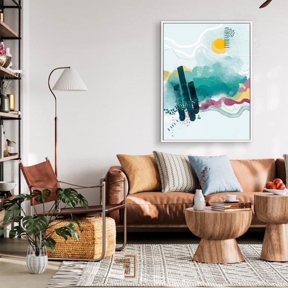 Espuma de mar | Cuadro Abstracto | Cuadros Fine Art