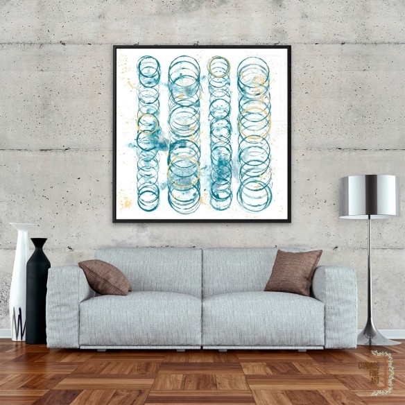 Orden sísmico I | Cuadro Abstracto | Cuadros Fine Art