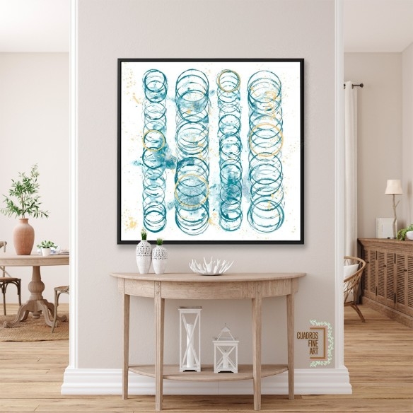 Orden sísmico I | Cuadro Abstracto | Cuadros Fine Art