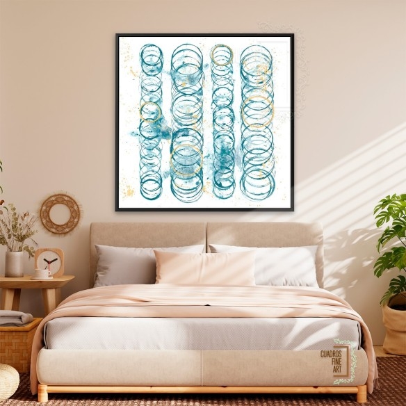 Orden sísmico I | Cuadro Abstracto | Cuadros Fine Art