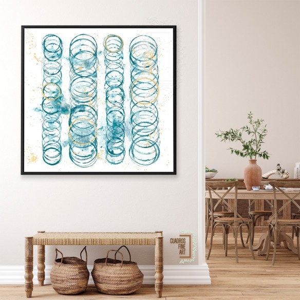 Orden sísmico I | Cuadro Abstracto | Cuadros Fine Art