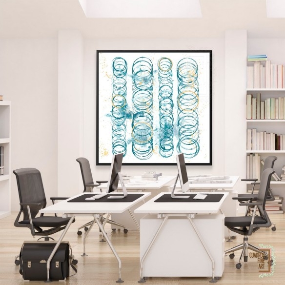 Orden sísmico I | Cuadro Abstracto | Cuadros Fine Art