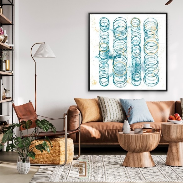 Orden sísmico I | Cuadro Abstracto | Cuadros Fine Art