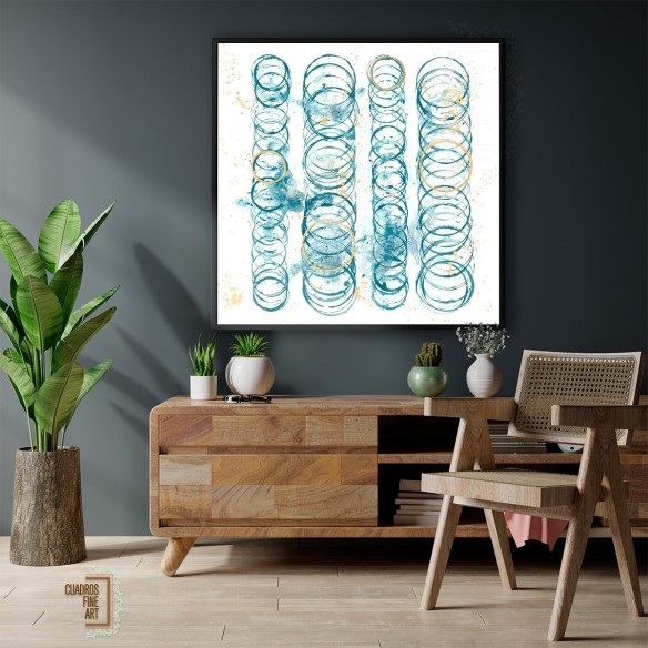 Orden sísmico I | Cuadro Abstracto | Cuadros Fine Art