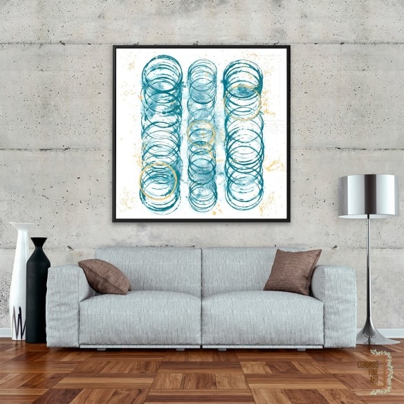 Orden sísmico II | Cuadro abstracto | Cuadros Fine Art