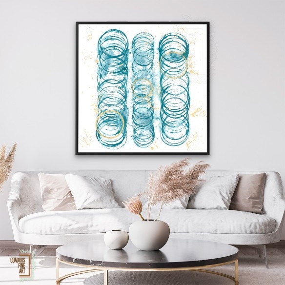 Orden sísmico II | Cuadro abstracto | Cuadros Fine Art