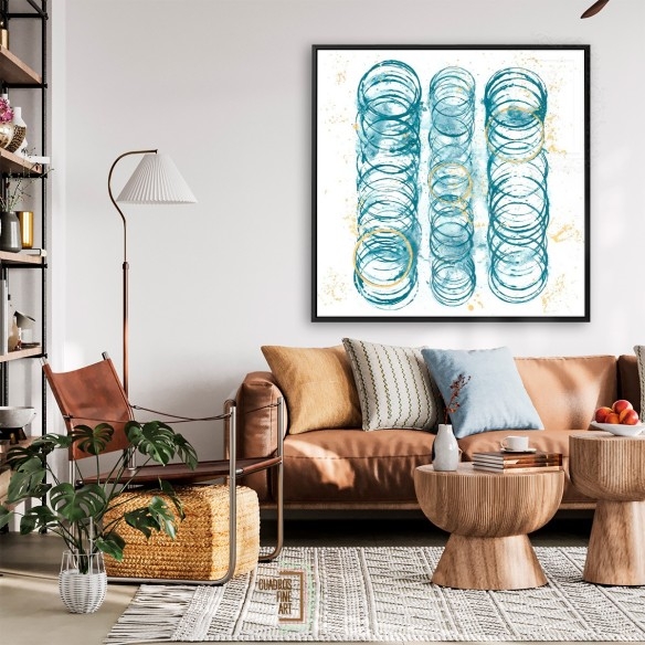 Orden sísmico II | Cuadro abstracto | Cuadros Fine Art