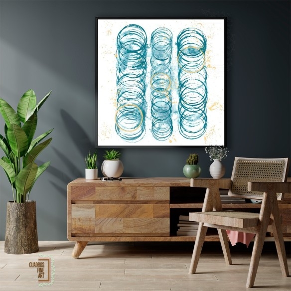 Orden sísmico II | Cuadro abstracto | Cuadros Fine Art