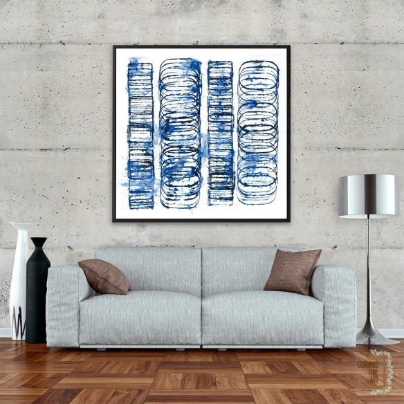 Orden sísmico V | Cuadro Abstracto | Cuadros Fine Art