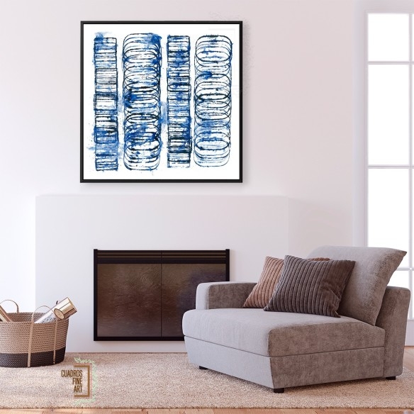 Orden sísmico V | Cuadro Abstracto | Cuadros Fine Art