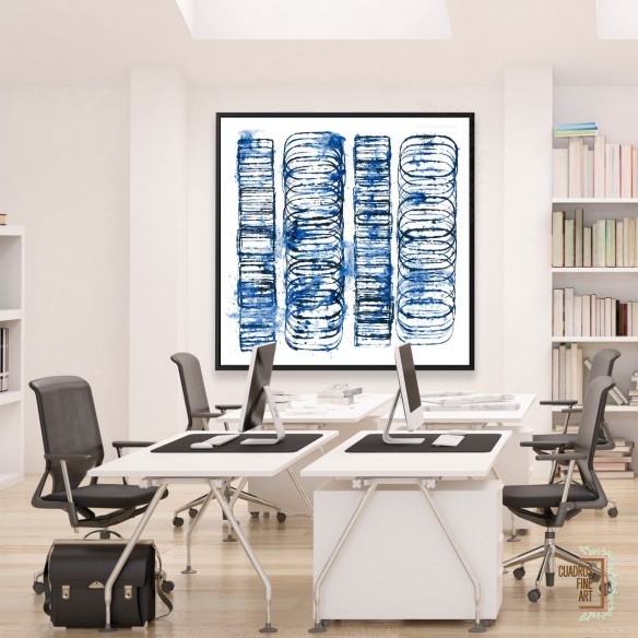 Orden sísmico V | Cuadro Abstracto | Cuadros Fine Art