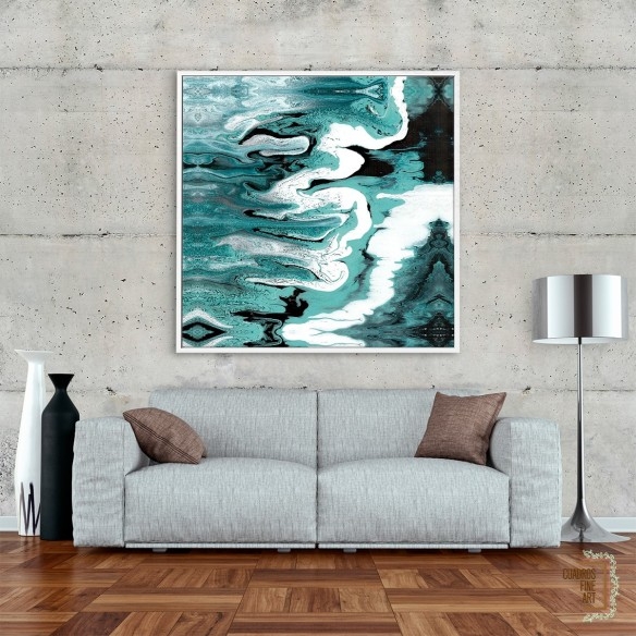 Tierra infundida | Cuadro Abstracto | Cuadros Fine Art