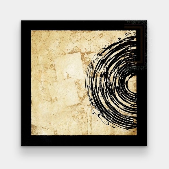 Eclipse Dorado I | Cuadro Abstracto | Cuadros Fine Art