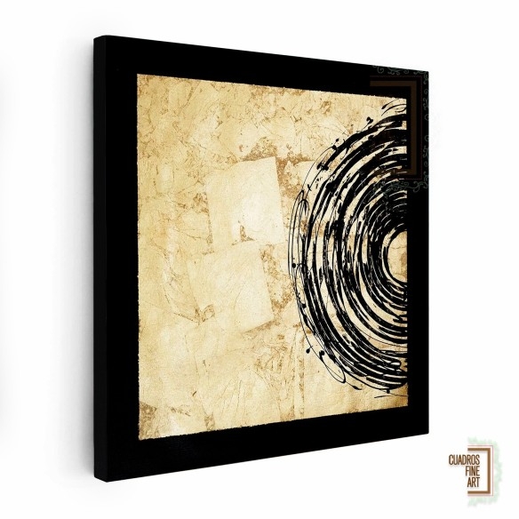 Eclipse Dorado I | Cuadro Abstracto | Cuadros Fine Art