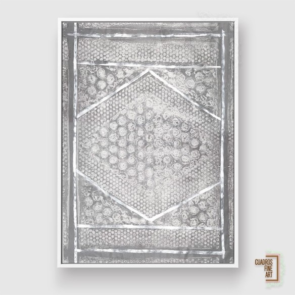 Azteca Neutro I | Cuadro Abstracto | Cuadros Fine Art