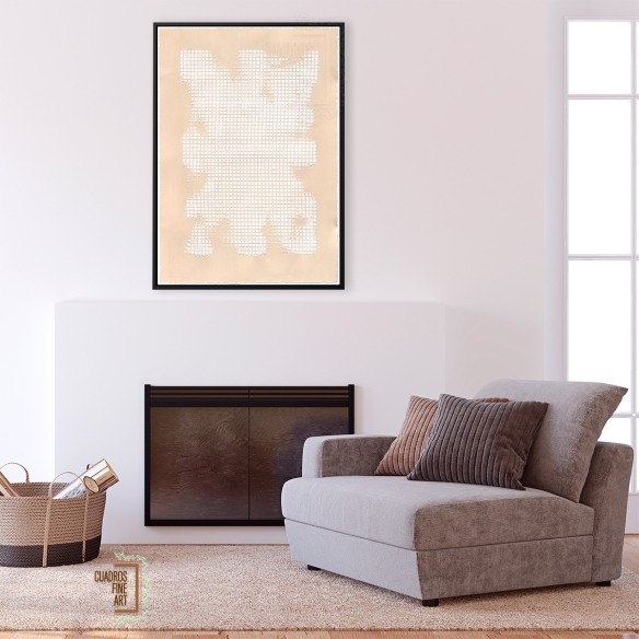 Remanente Mosaico II | Cuadro Abstracto | Cuadros Fine Art