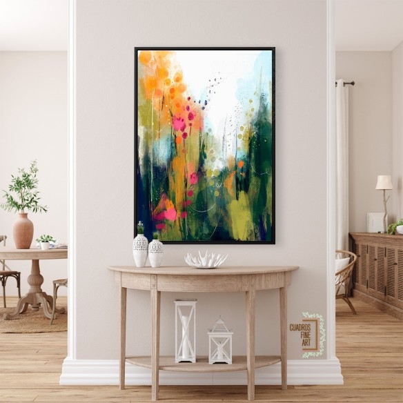 Madera silvestre | Paisaje Abstracto | Cuadros Fine Art