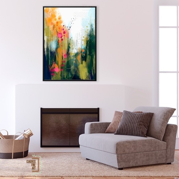 Madera silvestre | Paisaje Abstracto | Cuadros Fine Art