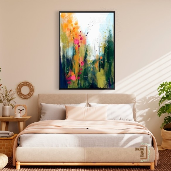 Madera silvestre | Paisaje Abstracto | Cuadros Fine Art