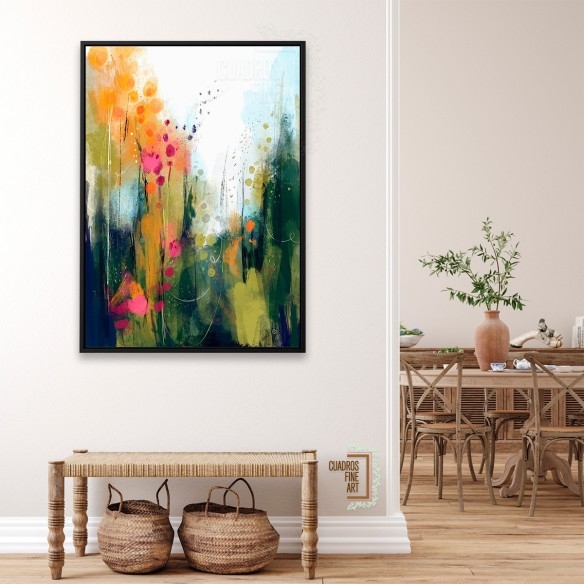 Madera silvestre | Paisaje Abstracto | Cuadros Fine Art