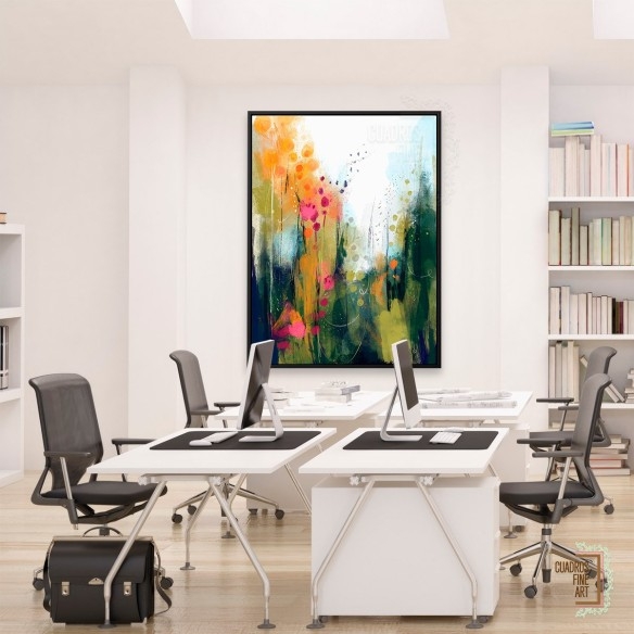 Madera silvestre | Paisaje Abstracto | Cuadros Fine Art