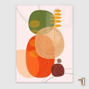 Ocaso de Otoño | Cuadro Abstracto | Cuadros Fine Art