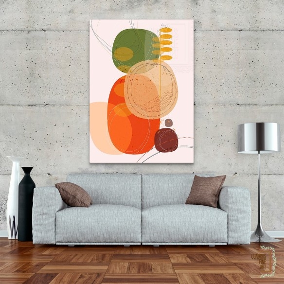 Ocaso de Otoño | Cuadro Abstracto | Cuadros Fine Art