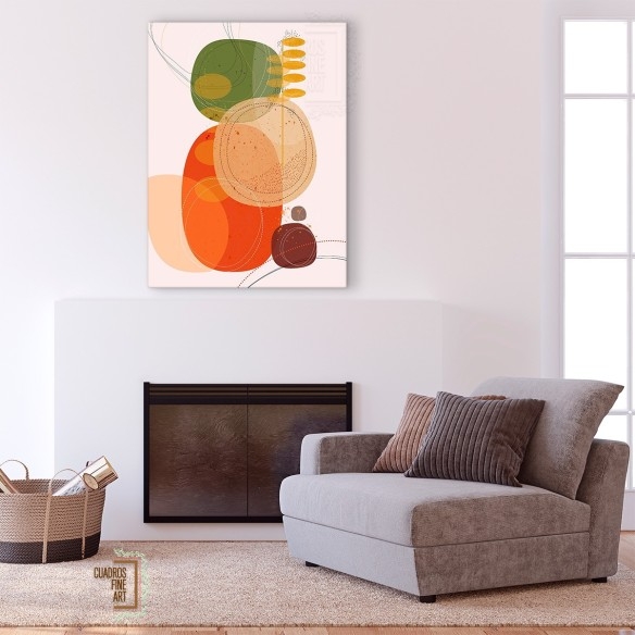 Ocaso de Otoño | Cuadro Abstracto | Cuadros Fine Art