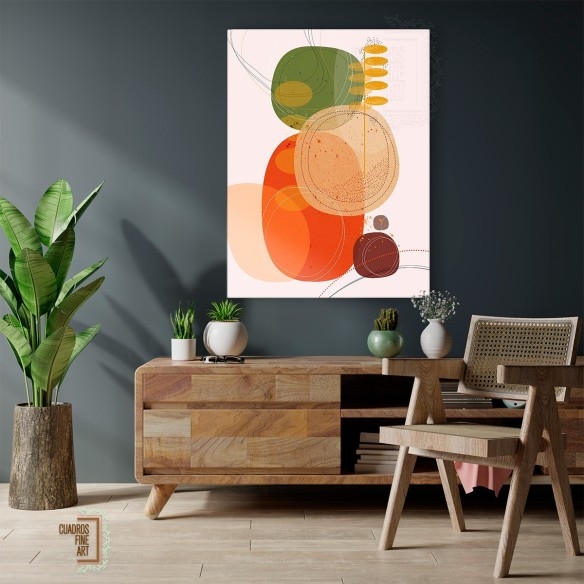 Ocaso de Otoño | Cuadro Abstracto | Cuadros Fine Art