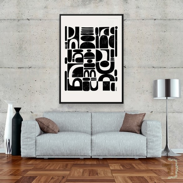 Fragmentado | Cuadro Abstracto | Cuadros Fine Art
