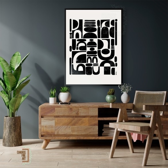 Fragmentado | Cuadro Abstracto | Cuadros Fine Art