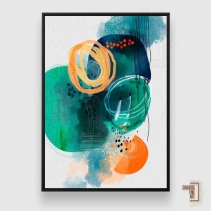 Luna | Cuadro Abstracto | Cuadros Fine Art