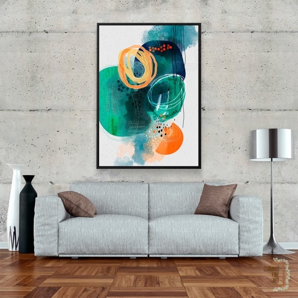 Luna | Cuadro Abstracto | Cuadros Fine Art