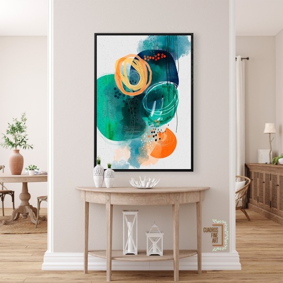 Luna | Cuadro Abstracto | Cuadros Fine Art