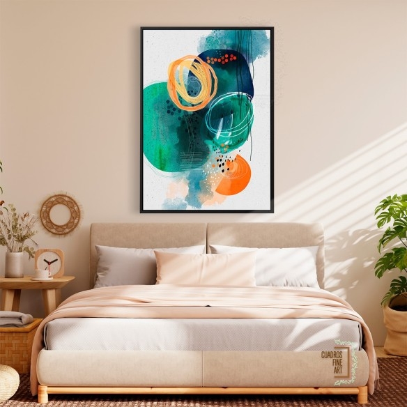 Luna | Cuadro Abstracto | Cuadros Fine Art