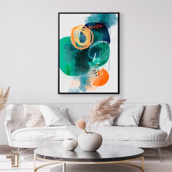 Luna | Cuadro Abstracto | Cuadros Fine Art