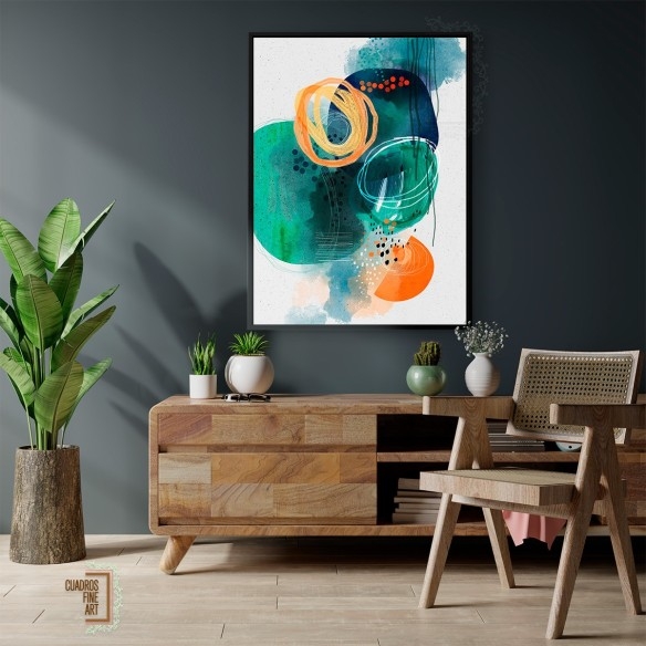 Luna | Cuadro Abstracto | Cuadros Fine Art