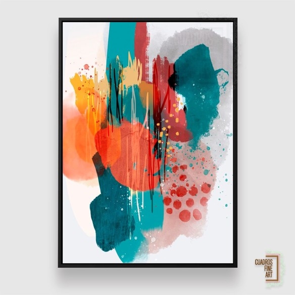 Letra | Cuadro Abstracto | Cuadros Fine Art