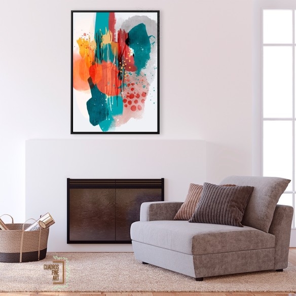 Letra | Cuadro Abstracto | Cuadros Fine Art